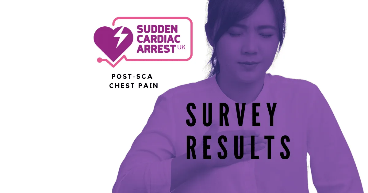 Sudden Cardiac Arrest UK post-CPR chest pain survey results