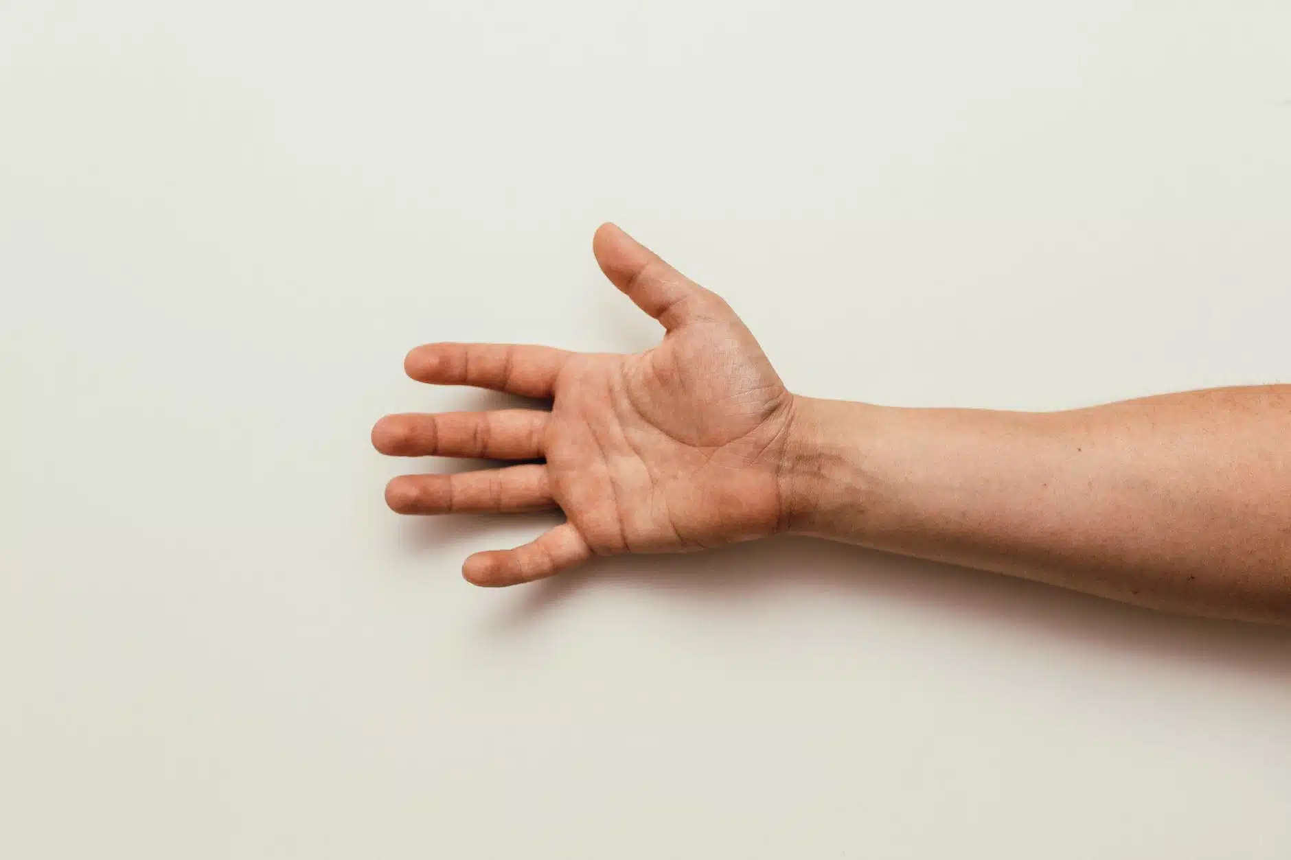 person s right hand