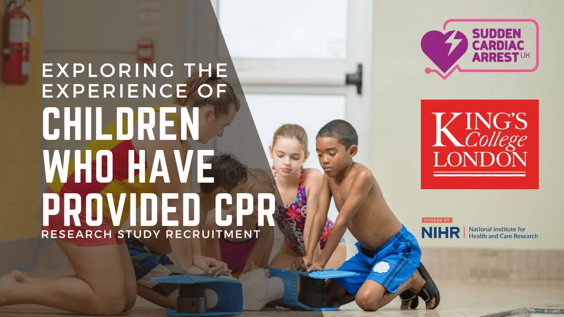 King's College London study on children who have performed CPR