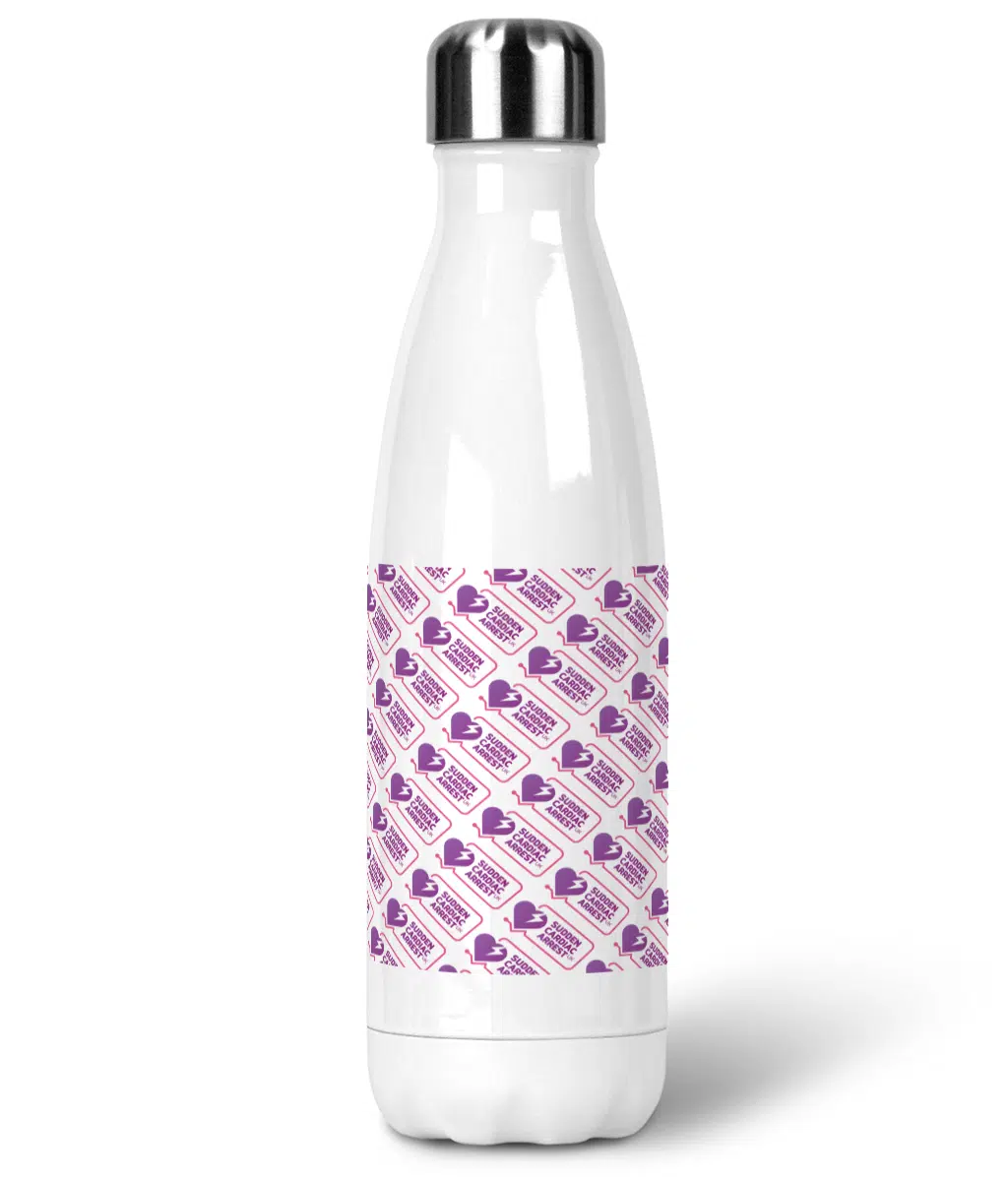 Logo Pattern Premium Water Bottle