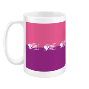 15oz Jumbo Ceramic White Logo Mug